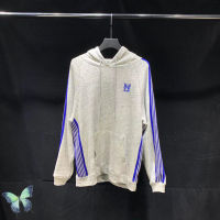 Embroidered Butterfly Ribbon Webbing Needles Awge Hoodie Sweatshirt