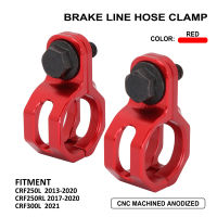 Motorcycle CNC Brake Line Hose Clamp For HONDA CRF250L CRF250RL CRF300L CRF 250L 250RL 300L