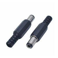 2pcs 6.3*3.0mm DC Power Plug 6.3mm *3.0mm Male Plug Connector Audio Adapter for OD3mm Cable for DIY Repair  Wires Leads Adapters