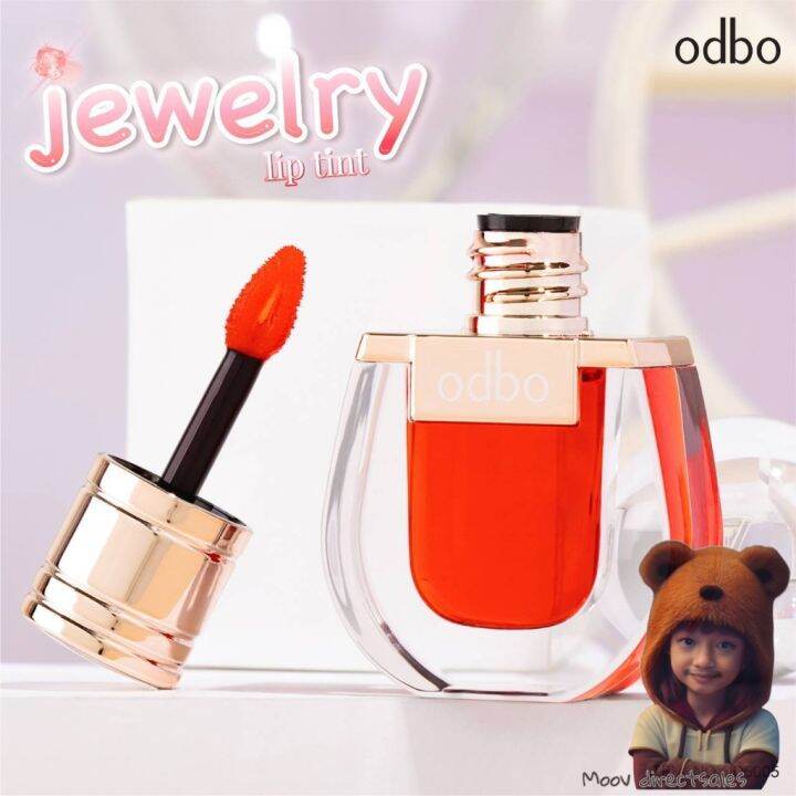 OD5005 jewelry lip tint โอดีบีโอ จิวเวอรี่ ลิป ทิ้นท์ Lazada.co.th