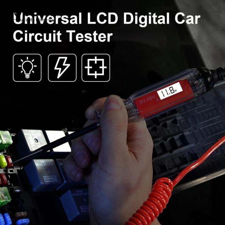 Circuit Tester Electric Circuit Tester 548V Digital LCD Voltage Tester