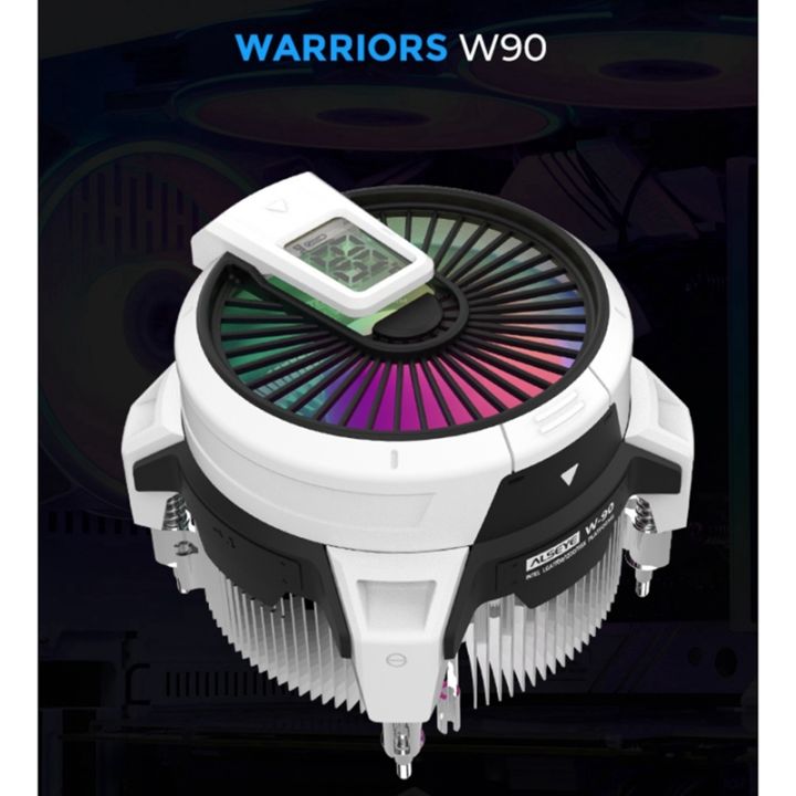 w90-cpu-cooler-pwm-4-pin-fan-90-mm-argb-lighting-temperature-display-cooler-cpu-support-for-lga-1700-1200-115x