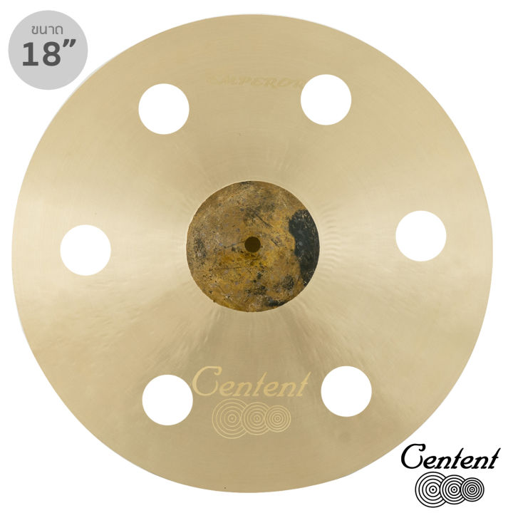 centent-ep-18z-แฉ-ขนาด-18-นิ้ว-เจาะ-6-รู-แบบ-ozone-cymbals-จาก-ซีรีย์-b20-emperor-ทำจากทองแดงผสม-bronze-alloy-โลหะผสมบรอนซ์-80-ทองแดง-20
