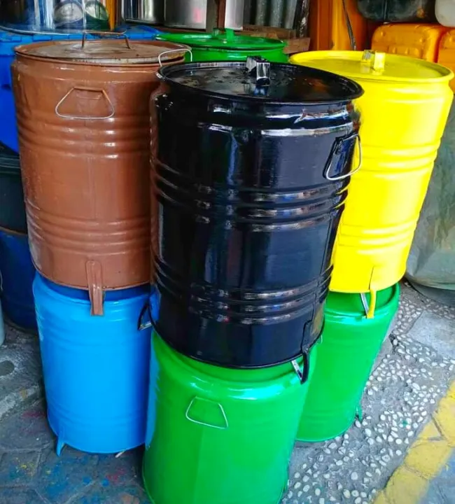 Tempat Sampah Drum Besi Besar 40l Bisa Untuk Pot Tong Sampah Besi Murah Lazada Indonesia 2219