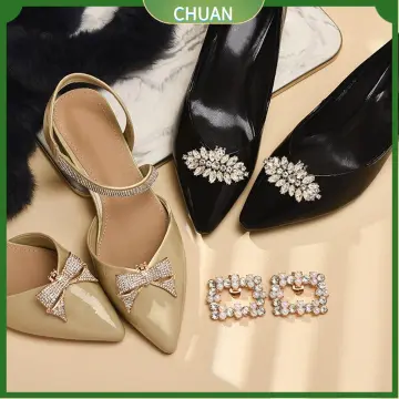 Bling Shoe Charms, Shoe Decoration Charms With Rhinestone Crystal