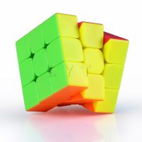 รูบิค 3x3x3 ความเร็วระดับมืออาชีพ รูบิค ลูกบาศก์ ของเล่นลับสมอง หมุนง่าย ลื่นมือ ไม่ติดขัด Twist Puzzle Rubiks Cube &amp; MF3RS Racing Cube