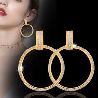 KIOOZOL Luxury Drop Earring For Women Gold Silver Color Earrings Bridal Jewelry wedding accessories earrings 2022 trend KO6