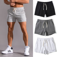 （Ready Stock）? Solid Color Casual Shorts Mens Summer Thin Fashion Brand Baggy Large Size Three-Quarter Pants American High Street Basketball Sports Pants YY