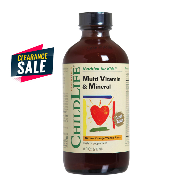 CHILDLIFE MultiVitamin And Mineral Liquid (8 fl. oz.) (Best by