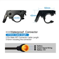 1ชิ้น E-Bike คันเร่งไฟฟ้าลิเธียมจักรยานไฟฟ้า,ปล่อยเร็วคันเร่ง Wp/ ตัวเชื่อมต่อ SM 109R กันน้ำ/ทั่วไป