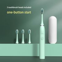 Sonic Electric Toothbrush for Adults Children Ultrasonic Automatic vibrator Whitening IPX7 Waterproof 3 Brush Head battery type Cups