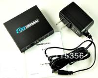 ♛☬ 2 way Ports HDMI Mini Splitter Amplifier 1 In To 2 Out Dual Display