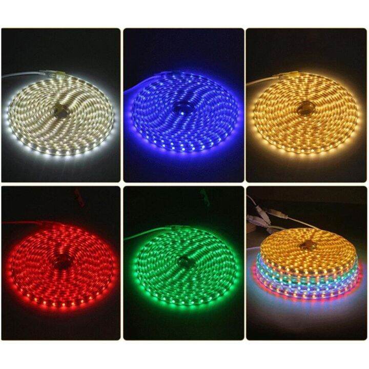 rgb-led-strip-lights-220v-5050smd-eu-ip67-warm-white-red-flexible-silicone-tape-10m-25m-for-indoor-outdoor-lighting-decoration-led-strip-lighting