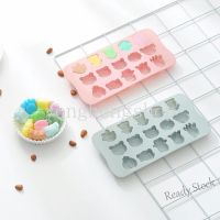 【Ready Stock】 ☞✱❄ C14 Cartoon Cute Animal Shaped Silicone Popsicle Mold Lolly Ice Mould Bar Ice Cube Tray DIY Chocolate Baking Tool