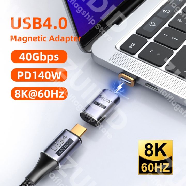 chaunceybi-pd140w-usb4-0-40gbps-thunderbolt3-magnetic-usb-c-to-type-fast-converter-cable-8k-60hz