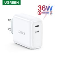 Ugreen PD36W ที่ชาร์จ USB PD 4.0 3.0 ชาร์จไว สําหรับ iPhone 14 14 Max 14 Pro Pro Max 11 Pro XS Macbook iPad QC 3.0 USB Type C Huawei