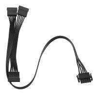 5Pin to 3 Port SATA Peripheral Power Supply Cable 5Pin TO 3 SATA Power Cable for Enermax Modular PSU