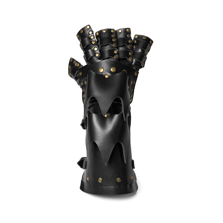 halloween-steampunk-cosplay-anime-game-pu-leather-color-matching-arm-sleeve-stage-performing-costumes-gloves