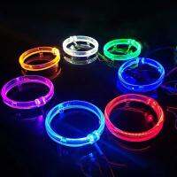 1Pc 2.5 inch 80MM Multi Color Angel Eye Circle Ring LED Headlight Fog Lamp Double Light Lens