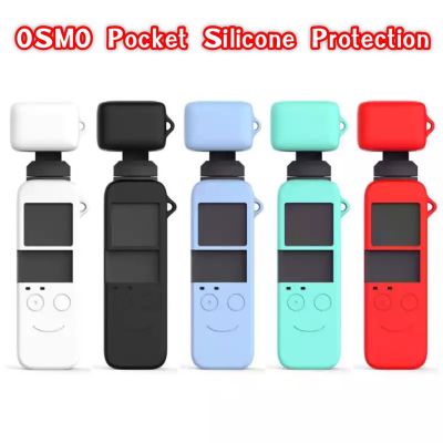 Best Seller!! ซิลิโคน ป้องกันกล้อง OSMO  Pocket ปกป้อง ทั้งตัวกล้อง และเลนส์ แบบ 2 in 1