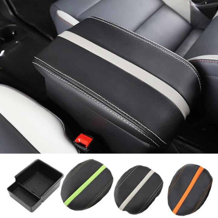 car-armrest-box-cover-center-car-central-armrest-pad-microfiber-leather-car-armrest-box-cover-for-mg4-ev-central-armrest-pad-kindness