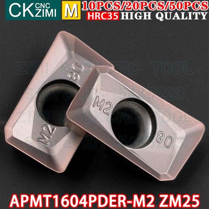 apmt1604pder-m2-zm25-apmt-1604-pder-m2ใส่คาร์ไบด์ไหล่เครื่องกลึงเกลียวกัด-cnc-เครื่องกลึงโลหะเครื่องมือตัด-indexable