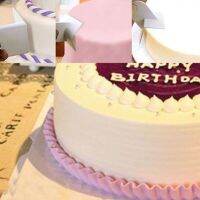 (Yetta) FondantCorner เกรียงมุมขวาโค้งมนกว้างเครื่องมือ Diy AngleCake ตกแต่ง