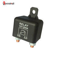 Rm【คลังสินค้าพร้อม】Car Starter Relay 200a 12V 2.4W 4 Pin Power Switch Relay Auto Replacement Parts โมดูลควบคุมยานพาหนะ1[สินค้าคงคลัง]