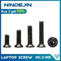 10-110pcs Flat Head Laptop Screw M1.2 M1.4 M1.6 M1.7 M2 M2.5 M3 M4 M5 Carbon Steel Phillips Computer Screw for Lenovo Samsung Nails Screws  Fasteners