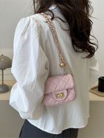 Small Bag For Women 2023 New Mini High-End Texture Niche Commuting Versatile Chain Pink Crossbody Mini Bag