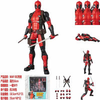 เวนเจอร์ส X-Men Deadpool Maf ตัวเล็กราคาถูก082 Deadpool ตุ๊กตาเคลื่อนย้ายได้