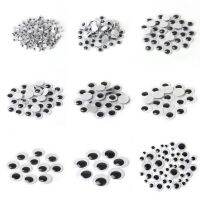 50-500pcs Self-adhesive 4-24mm Eyes Dolls Googly Wiggly Supplies Scrapbook Accessories