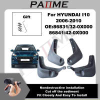 Car Automotive Mudflaps Fit For HYUNDAI I10 2006-2010 0X000 Set Splash Guards Front Rear Mud Flap Mudguards Fender YC101134