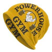 【YD】 Powerhouse Gym Bonnet Homme Knitting Hat Men Warm Bodybuilders Powerlifter Caps