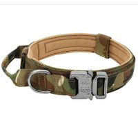 Military Tactical Dog Collar German Medium Large Dog Collars For Walking Training Duarable Dog Collar Control Handle