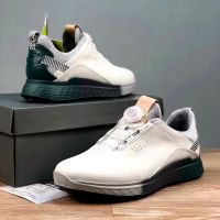 Mens Golf Shoes Brand Shoes Leather Waterproof Non-slip Stable Outdoor Sports Running Shoes Leisure Sneakers