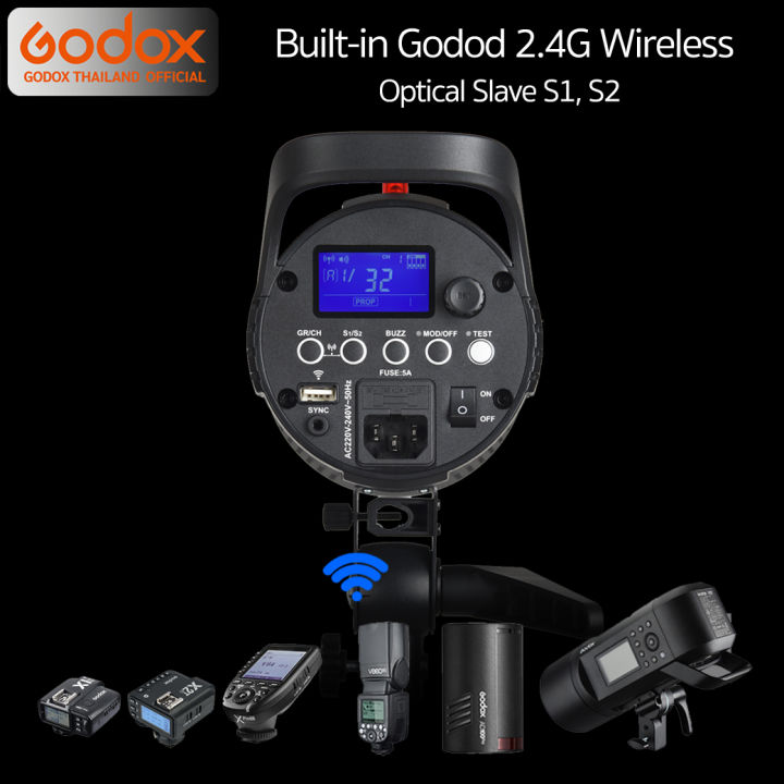 godox-flash-ds300ii-300w-5600k-bowen-mount-รับประกันศูนย์-godox-thailand-3ปี-ds300-ii