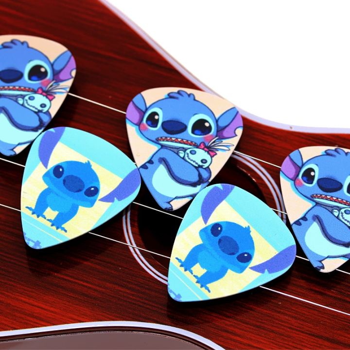 soach-10pcs-0-71mm-high-quality-two-side-earrings-pick-diy-design-guitar-guitar-picks-european-and-american-cartoon-characters-guitar-bass-accessori