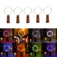 5PCS/Lot Christmas Led Copper String Light Wine Bottle Cork 1M 2M 3M 10 20 30LEDS Garland Lamp For Party Wedding Decoraction