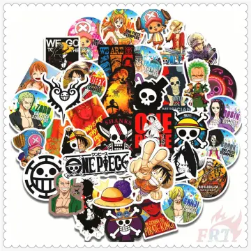 Sanji Luffy Zoro Anime Stickers One Piece Decals for Suitcase