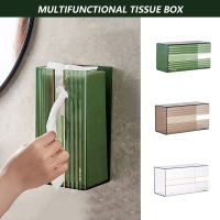 New Waterproof No Punching Wall Mounted Storage Rack Roll/Draw Paper Dispenser Toilet Paper Holder Tissue Box Shelf Toilet Roll Holders