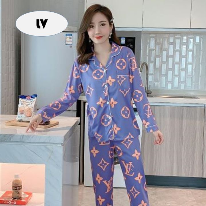 loral-pyjamas-women-pajamas-women-nightwear-sleepwear-baju-tidur-wanita-baju-tido-perempuan