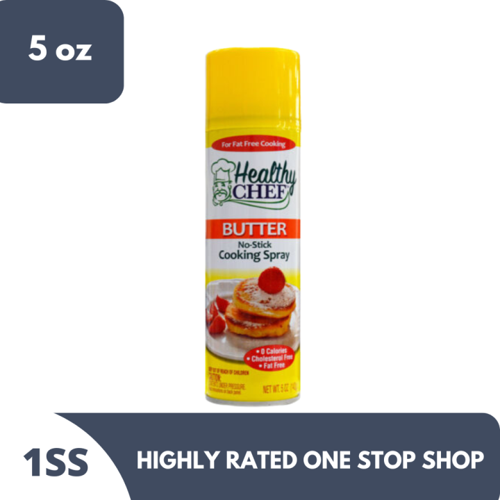 Healthy Chef Butter Flavored Cooking Spray 5 oz Lazada PH