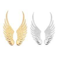 Hot New 1 Pair 3D Solid Metal Wings Pattern Car Exterior Accessory Styling Stickers