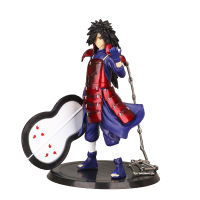 17cm Naruto Shppuden GK Uchiha Madara Action Figure Model Savior Of This World Anime Prototype Statue Figma Toys For Children