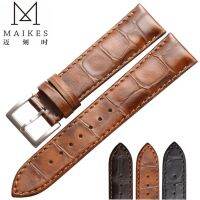 MAIKES สายนาฬิกาหนังแท้มาใหม่ล่าสุดสำหรับผู้ชาย,MLQ-54 18Mm 19Mm 20Mm 22Mm สำหรับสายนาฬิกาข้อมือคุณภาพสูง