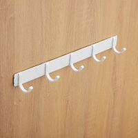 Hooks Over The Door 5 Hooks Home Bathroom Organizer Rack Clothes Coat Hat Towel Hanger New Bathroom Kitchen Accessories Holder