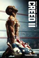 POPULAR CREED II (2018) โปสเตอร์ภาพยนตร์แท้27X40-สองด้าน-Michael B Jordan-ซิลเวสเตอร์สตัลโลน-Dolph Lundgren