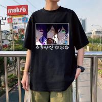 มีสินค้า Game Genshin Impact T Shirt Venti Zhongli Raiden Shogun Graphic Anime T-shirts Aesthetic Men Top Summer Cotton Cal T-shirt