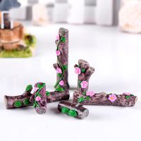 [Like Activities]3PCSTree Stump Bonsai FigurinesGarden Miniatures สำหรับ Terrariums OrnamentResin Craft